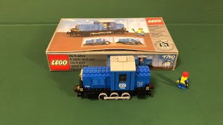 Lego 7760 Diesel Shunter Locomotive unboxing and review