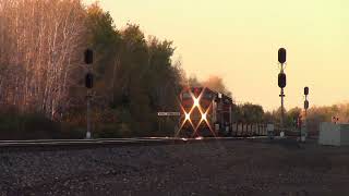 BNSF/CN action around Superior, WI