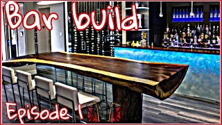 Man Cave Bar Build - Episode 1 - The Plan