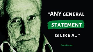 Prime Excerpt From Ezra Pound | American poet a major figure in the early modernist poetry movement