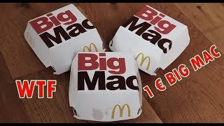 MC DONALDS 1€ BIG MAC CHALLENGE | FAIL | MIT SPENDENAKTION