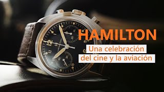 HAMILTON nos invitó a celebrar el cine y la aviación | Klokker