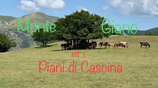 Monte Giano e Piani di Cascina