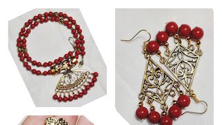 DIY EASY TRADITIONAL BEADS JEWELRY SET