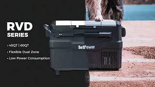 Make It A Memorable Xmas Camping | SetPower 12V Fridge