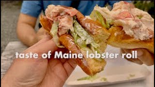 Lobster trip to Maine. Lobster rolls taste so delicious!