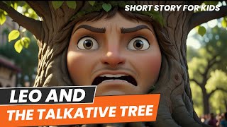 LEO AND THE TALKATIVE TREE — Short Stories for Kids in English