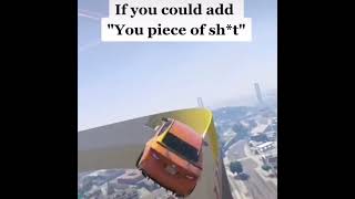 gta 5 car stunt 😍 #shots #shorts