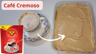 CAFÉ CREMOSO QUE VIRALIZOU NA INTERNET | RAPIDO DE FACIL