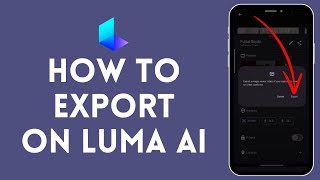 How to Export on Luma AI (2024) | Luma AI Tutorial