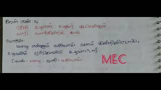 kural 14 | Yerin uzhaar uzhavar | Adhigaram 2 - kural 4 | @m.e.cmahaeducationcentre