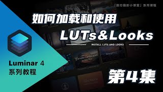 【Luminar 4系列教程】如何加载和使用LUTs预设和Looks外观