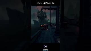 FAIL LUNGES | SEA OF THIEVES #Shorts