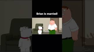 brian is married #familyguy #comedy #funny #shorts