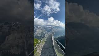 Crazy Glass Bridge in Mountain