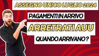 ⚠️ UFFICIALE Pagamento Assegno Unico Luglio 2024  Ecco il Calendario INPS