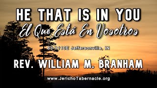 2024-0117 - 63-1110E He That Is In You - Rev. William M. Branham