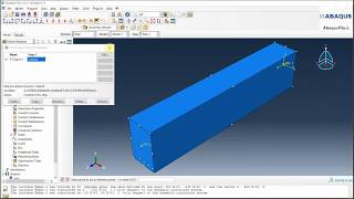 شبیه‌سازی تیر بتن مسلح شده با میلگرد در ABAQUS