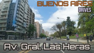 BA Streets - Av. Gral. LAS HERAS #BADriveSeries