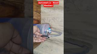 Automatic hand washer machine #technicalankur #experiment #hindi #diy #handsinitizer