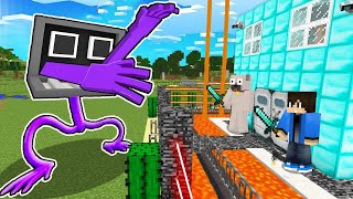 LILA RAIMBOW FRIEND vs Legtitkosabb Védett Ház A Minecraftban!