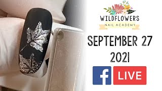 September 27, 2021 Facebook LIVE Fall Leaves with Cateye!