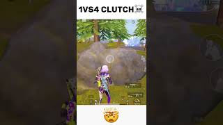 1VS4 CLUTCH in BGMI #bgmi #pubgmobile #shortvideo #shorts