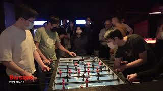 Hsing han Ho, Jacky vs Paul, Thea - Barcade Foosball 2021/12/10