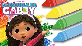 ¡Aprende los colores con Gabby! Juegos de clasificación de colores para niños | LA ESCUELA DE GABBY