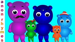 Nursery Rhymes And Kids Songs | Gummy Bear Finger Family | Songs For Babies | Kids Cartoon