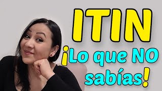 ITIN, lo que NO sabias. Invertir en la bolsa, comprar una casa, abrir un negocio sin social.