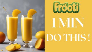 100% Homemade Mango frooti Recipe | How to make Mango Frooti at home | No Colour No Preservatives