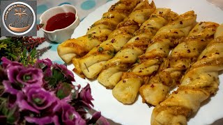 Twisted Pizza Sticks recipe|Iftaar Recipe|Evening snacks|Pizza sticks|