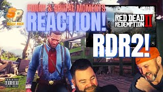 RED DEAD REDEMPTION 2 | FUNNY & BRUTAL MOMENTS REACTION! | Sizzle Rock Reactions