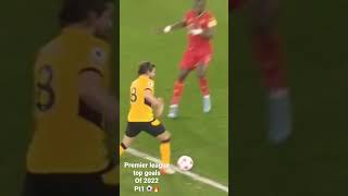 Premier League top goals of 2022 pt1 #permierleague #goalscorers #soccer #viral