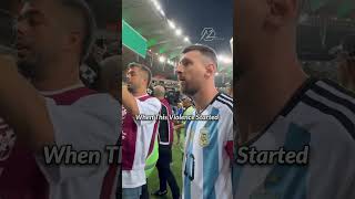 Rodrygo Insults Messi Yesterday The Brazilian Policeman Started Hitting The Argentine Fans 🤔 #shorts