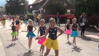 Festival de majorettes de Frangy - Mai 2015