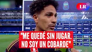 Paolo Guerrero criticó falta de juego de Perú tras derrota ante Argentina | #LR