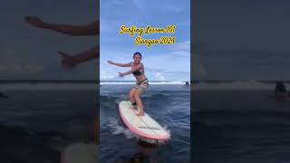 Surfing Lesson #surfing #siargao