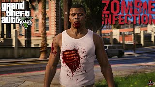 GTA 5 - FRANKLIN Becomes A ZOMBIE EP 05 | GTA 5 MODS