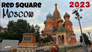 Red Square Moscow Walking Tour 2023 | 4K| Красная площадь Москва