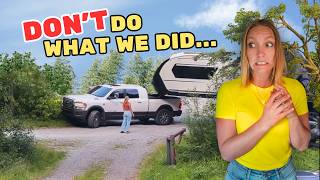 Alaska RV Trip FAIL: No Reservations, BIG Problem!