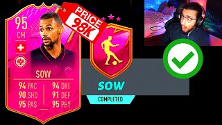 FUTTIES Djibril Sow Sbc (Cheapest Way - No Loyalty)