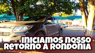 VIAGEM DE CARRO, INICIAMOS O NOSSO RETORNO A RONDÔNIA E PASSAMOS POR BELO HORIZONTE MINAS GERAIS