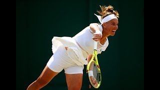 [HD] Svetlana Kuznetsova vs Agnieszka Radwanska Wimbledon 2017 Highlights