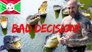 Nearly Eaten By MOST FEARED CROCODILE In Worlds Poorest Country (Burundi)