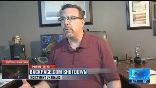 Backpage.com criminal charges and seizure