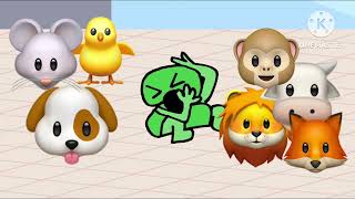 Animals Beats Up Two Fight Is Cartoon Very Nice 🦁🐭🐻‍❄️🦊🐯🐱🐼🐰🐻🐶🐨