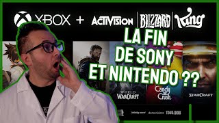 MICROSOFT RACHÈTE ACTIVISION BLIZZARD KING POUR 70 MILLIARDS DE DOLLARS ?? WTF ? SONY EN PLS !