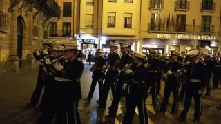 Semana Santa Astorga 2017. Procesión de la Hermandad de la Santa Cena.